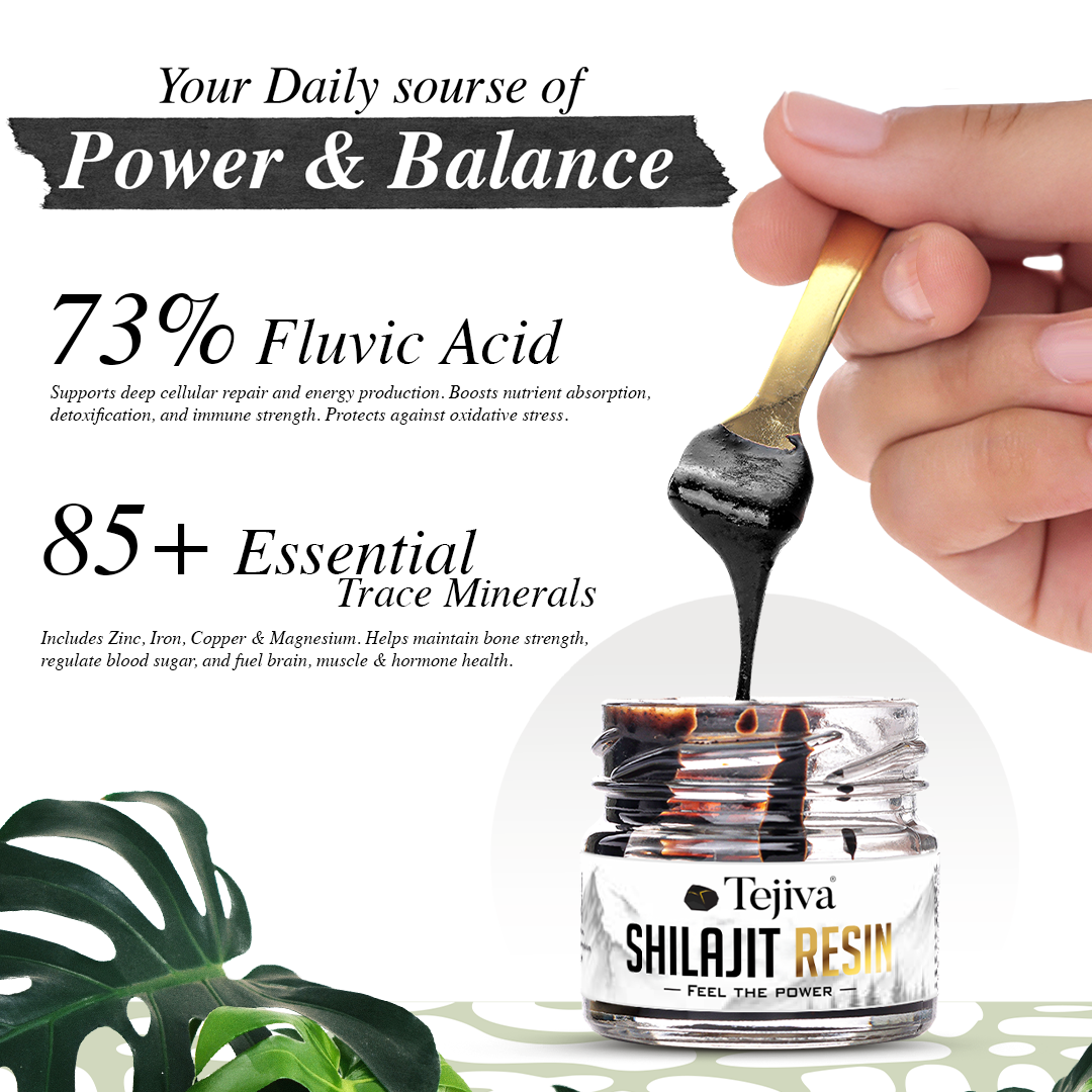 2 of Pack - Tejiva Premium Himalayan Shilajit Resin