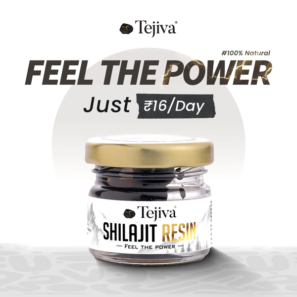 Tejiva Premium Himalayan Shilajit Resin – 100% Pure & Authentic